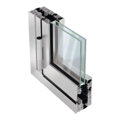 Profilschnitt der Schüco AS FD 75 Aluminium-Falttür